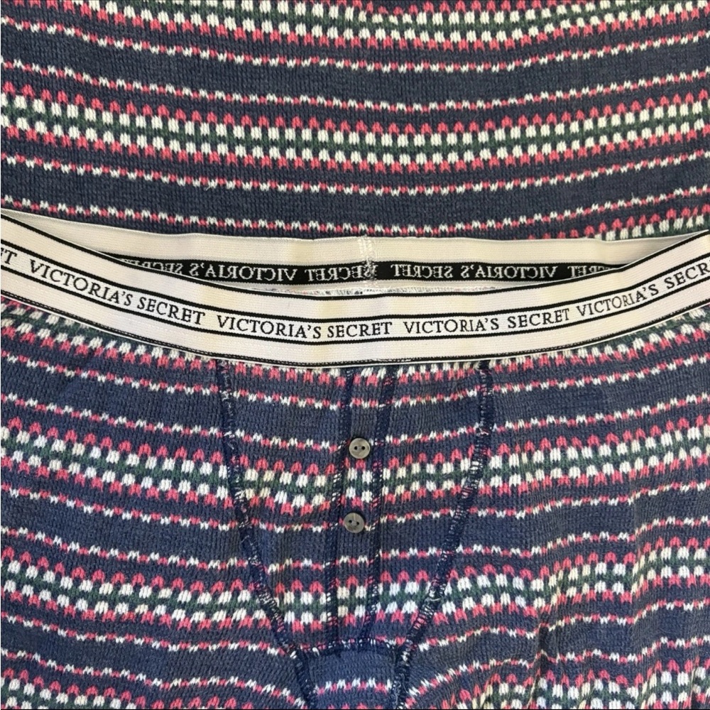 Victoria’s Secret Thermal Y2K Colorful Pajamas Lounge Set XS - Good Condition - Picture 2 of 4